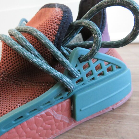 PHARRELL X ADIDAS NDM Hu Human Race Chocolate Sneaker Shoes - Men's Size US 7.5 - Picture 11 of 15